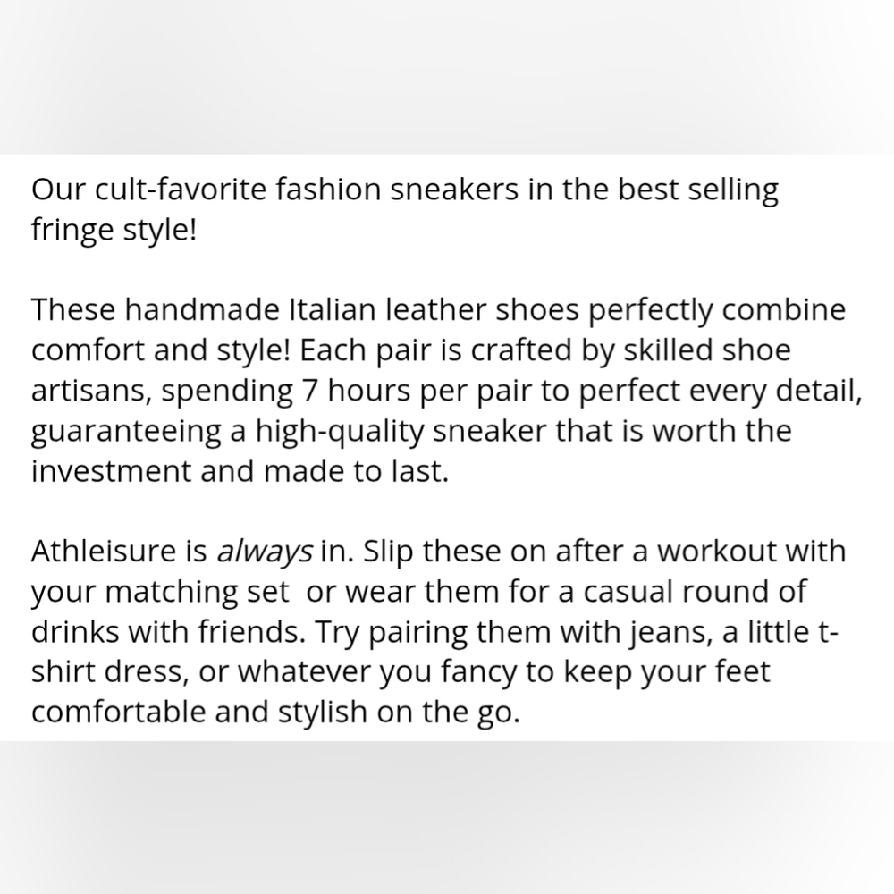 Esse Ut Esse lamb leather fringed python print sn… - image 3